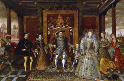 an allegory of the tudor succession|jane seymour queen of england.